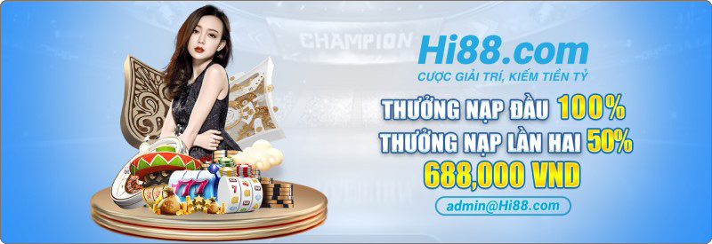 Thưởng nạp lần đầu 100% - Thưởng nạp lần hai 50%